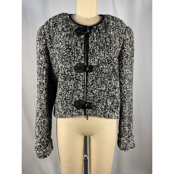 Isabel Marant 'Gradilia' Black Boucl� Jacket Size 44 - Picture 2 of 6